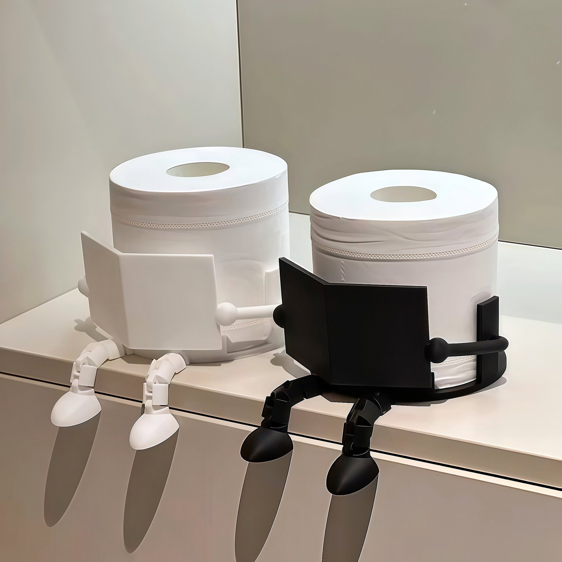 3D Printing Household Items - 3D printed roll paper holder -