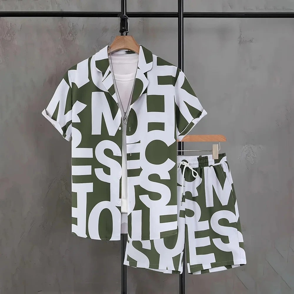 3D Printing Kpop - High-end Summer 3D Print Casual Short