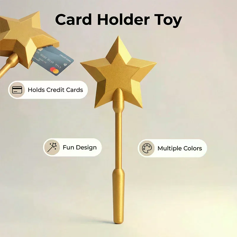 3D Printing Card - 3D Printed Wand Tap To Pay,