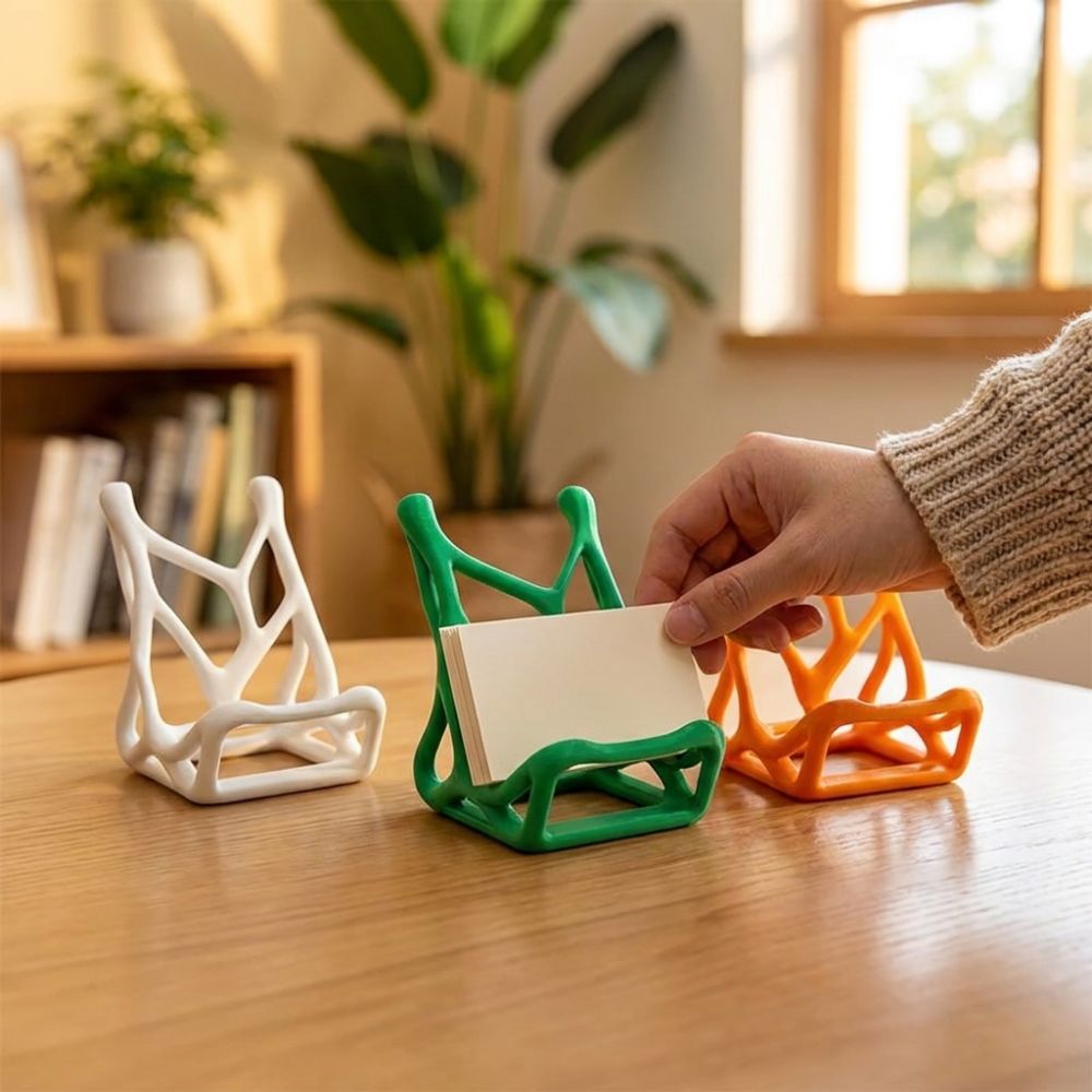 3D Printing Card - 3D Printed Skeleton Bone Phone Stand