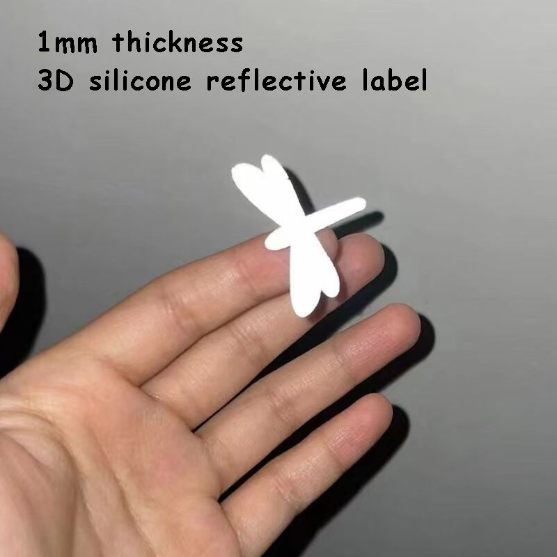 50pcs 3D Reflective silicone C - 3D Printing Labubu ulasan dan harga