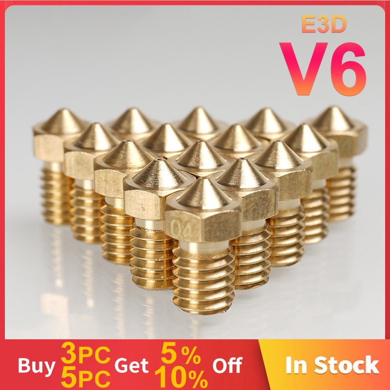 Wholesale E3D V6 V5 3D Printer - 3D Printer Nozzle Brass ulasan dan harga