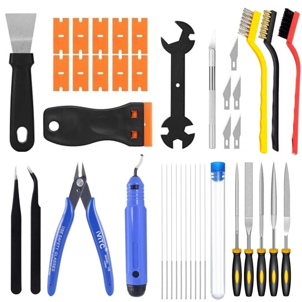 40PCS 3D Printer Tools, Scrape - 3D Printing File Free ulasan dan harga