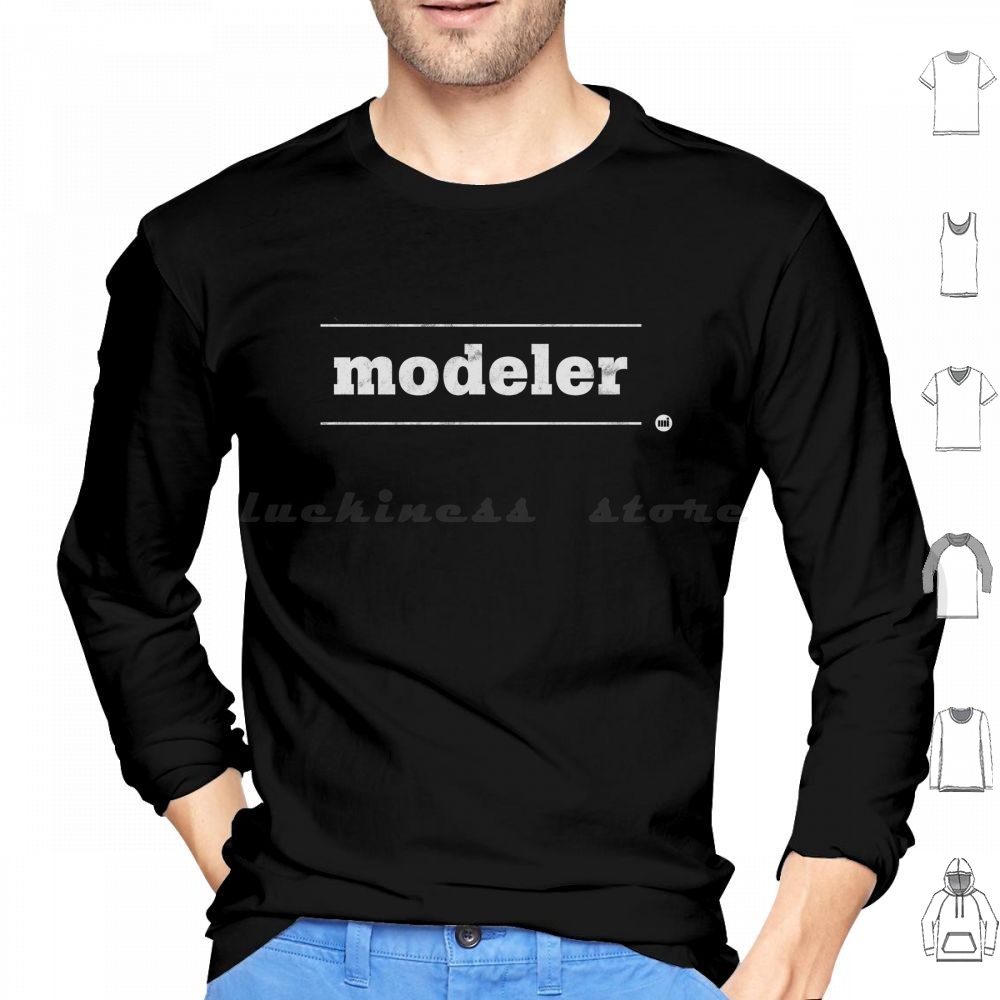 Modeler Hoodies Long Sleeve 3d - 3D Printing Zbrush ulasan dan harga