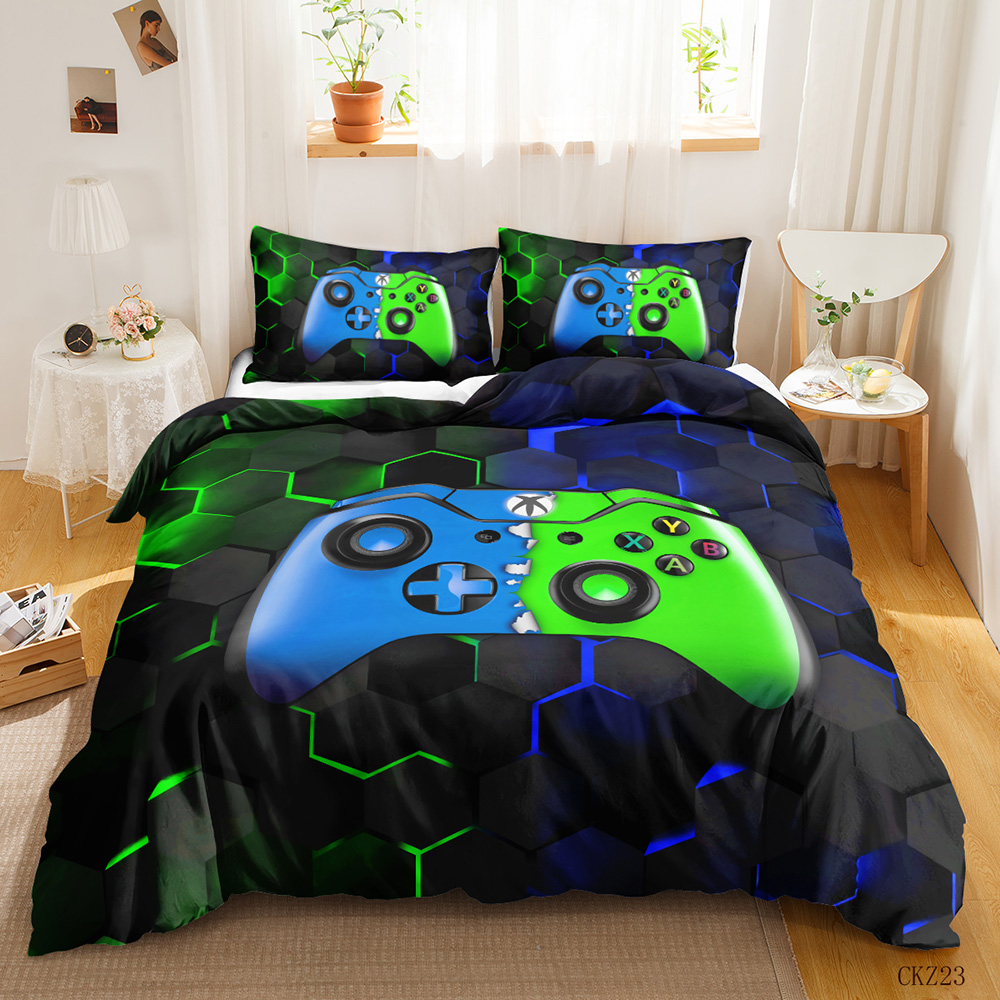 Gamer Bedding Sets for Boy,Gam - 3D Printing Videos ulasan dan harga