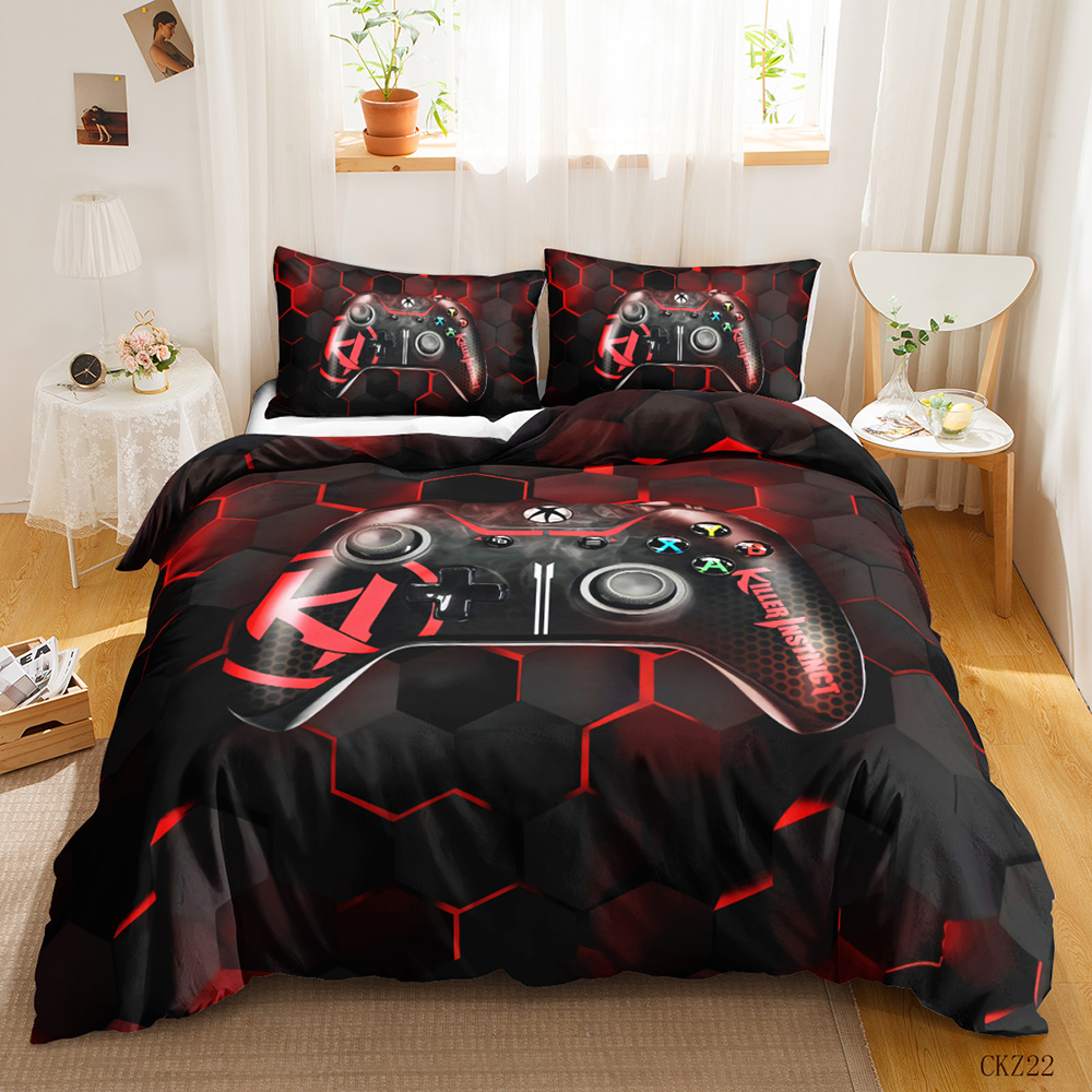 Gamer Bedding Sets for Boy,Gam - 3D Printing Videos ulasan dan harga