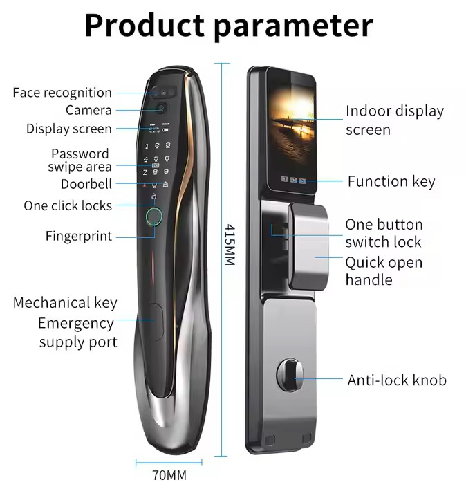 Tuya WiFi 3D face and fingerpr - 3D Printing Videos ulasan dan harga