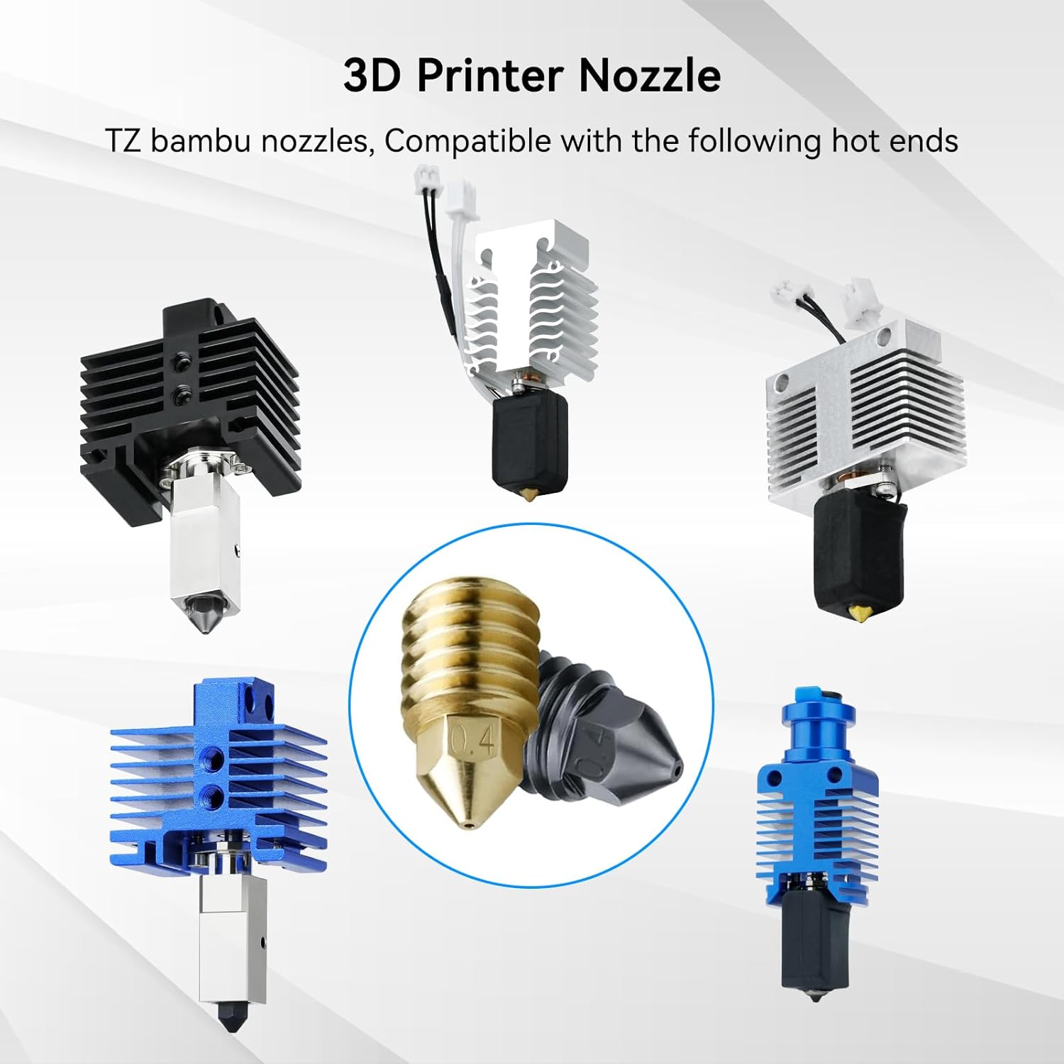 High Flow Hardened Steel Brass - 3D Printer Nozzle Brass ulasan dan harga