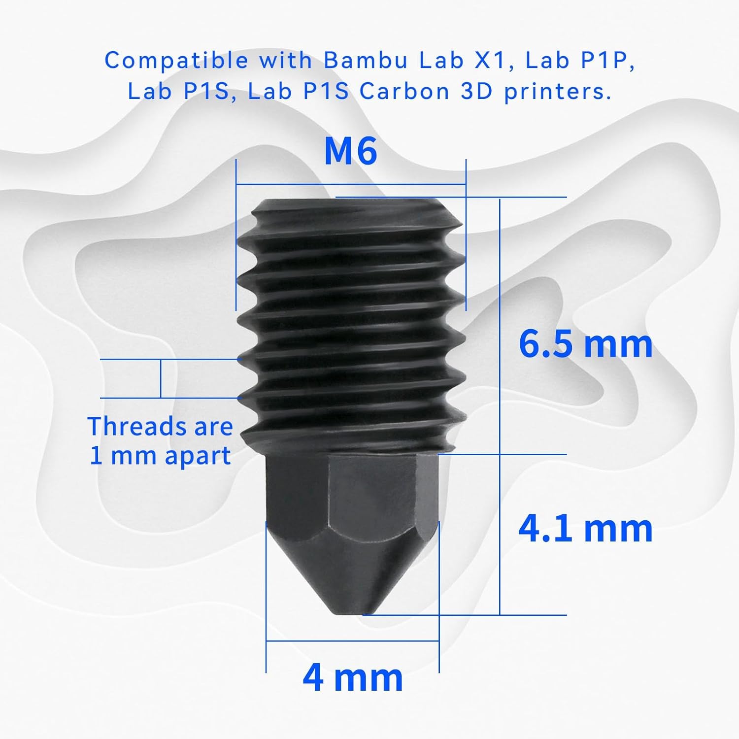 High Flow Hardened Steel Brass - 3D Printer Nozzle Brass ulasan dan harga
