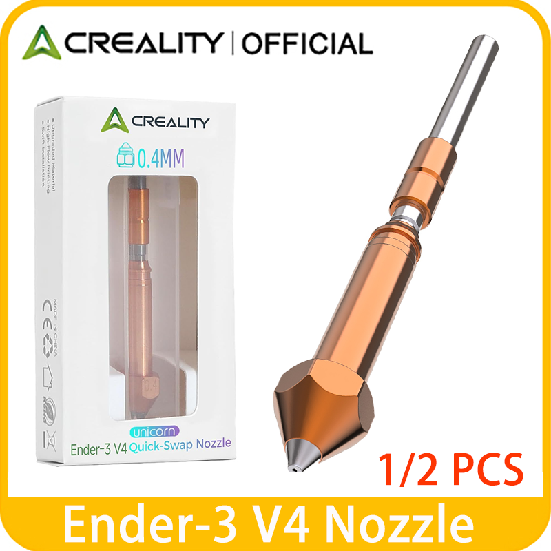 1/2PCS Creality Original Ender - 3D Printer Nozzle Brass ulasan dan harga