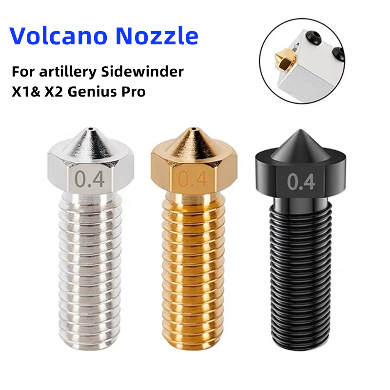 Volcano Nozzle For Artillery S - 3D Printer Nozzle Brass ulasan dan harga