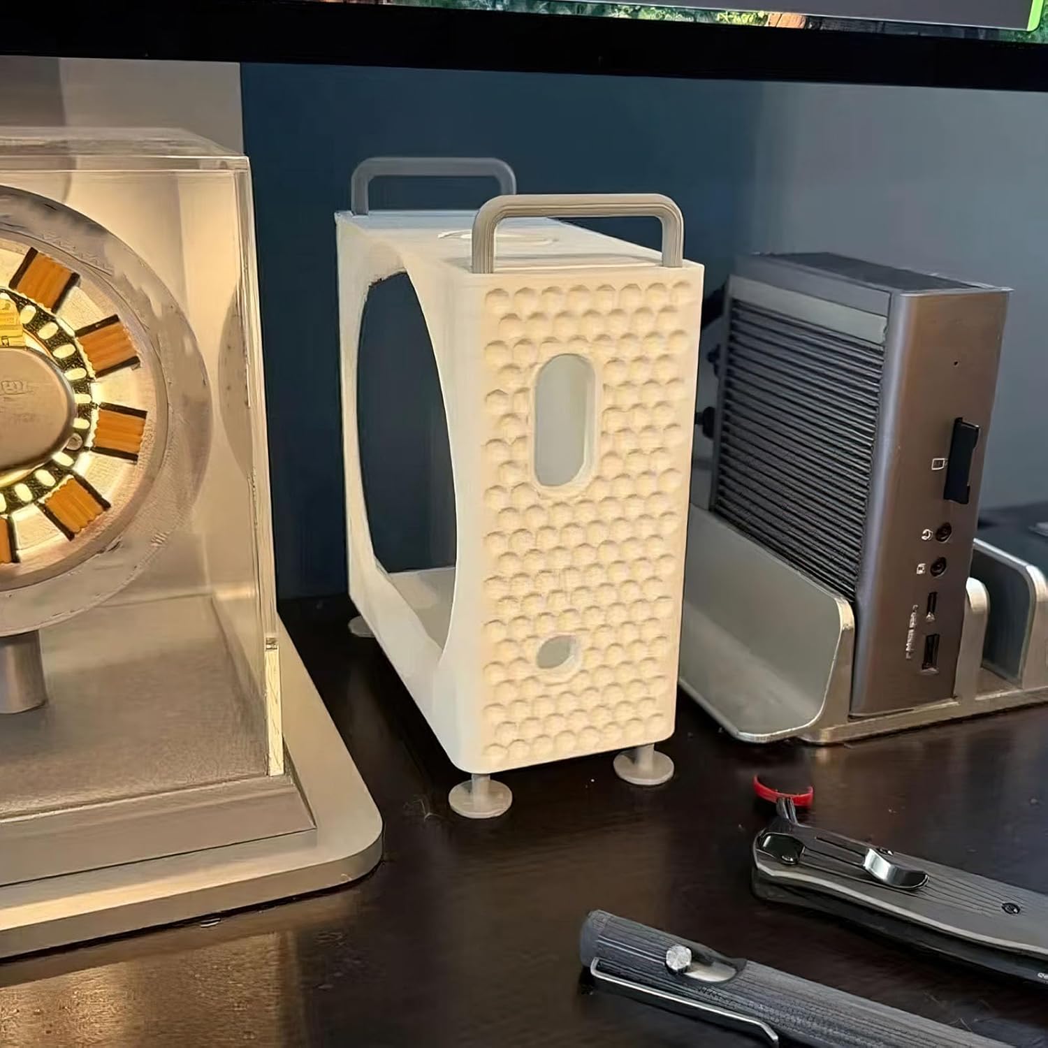 Vertical Stand Computer Case F - 3D Printing Laptop Stand ulasan dan harga