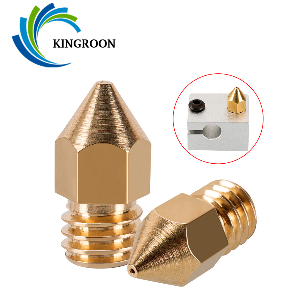 MK7 MK8 Nozzle 0.4mm 0.3mm 0.2 - 3D Printer Nozzle Brass ulasan dan harga