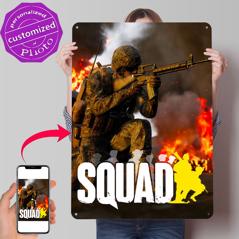 Squad Video Game Cover Art Pos - 3D Printing Videos ulasan dan harga