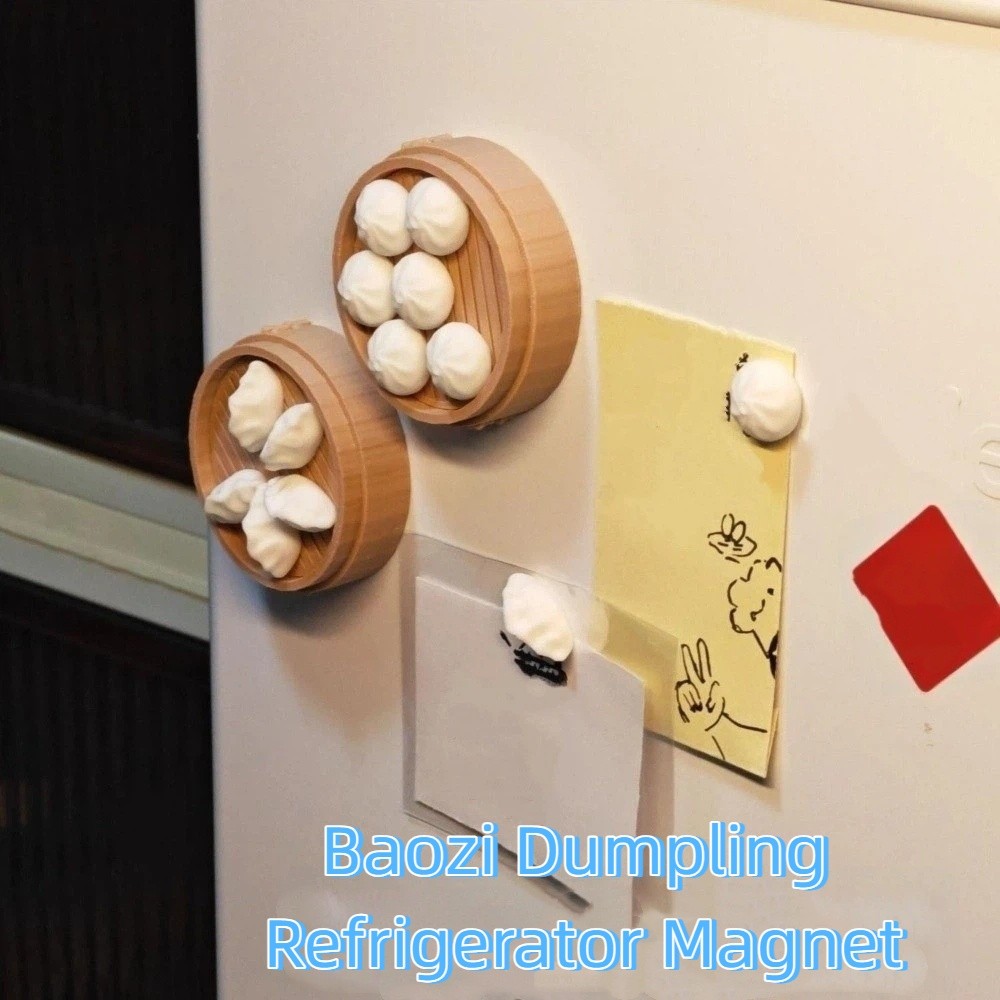 3D Printing Bun Dumpling Fridg - 3D Printing Labubu ulasan dan harga
