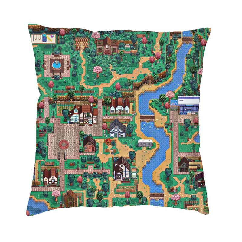 Stardew Valley Town Map Cushio - 3D Printing Videos ulasan dan harga