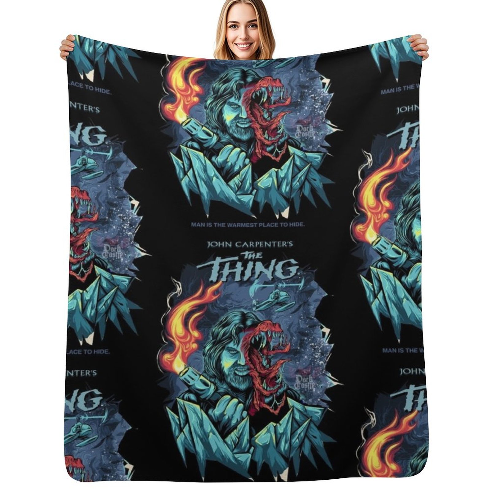 The Thing Throw Blanket Foldab - 3D Printing Useful Things ulasan dan harga