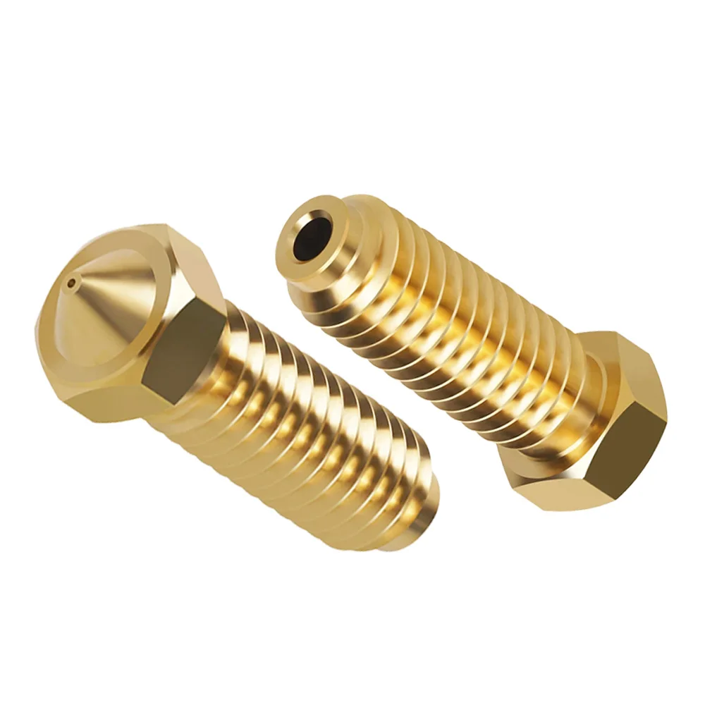 1~10Pcs 3D Printer Brass Nozzl - 3D Printer Nozzle Brass ulasan dan harga
