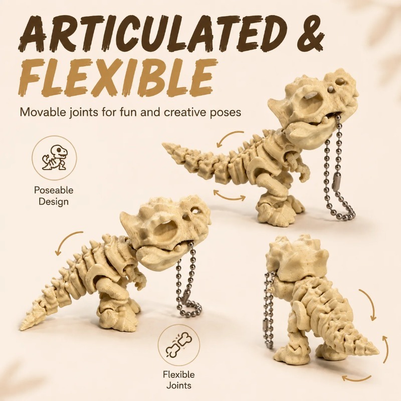 New 3D Printed Tyrannosaurus R - 3D Printing Joints ulasan dan harga