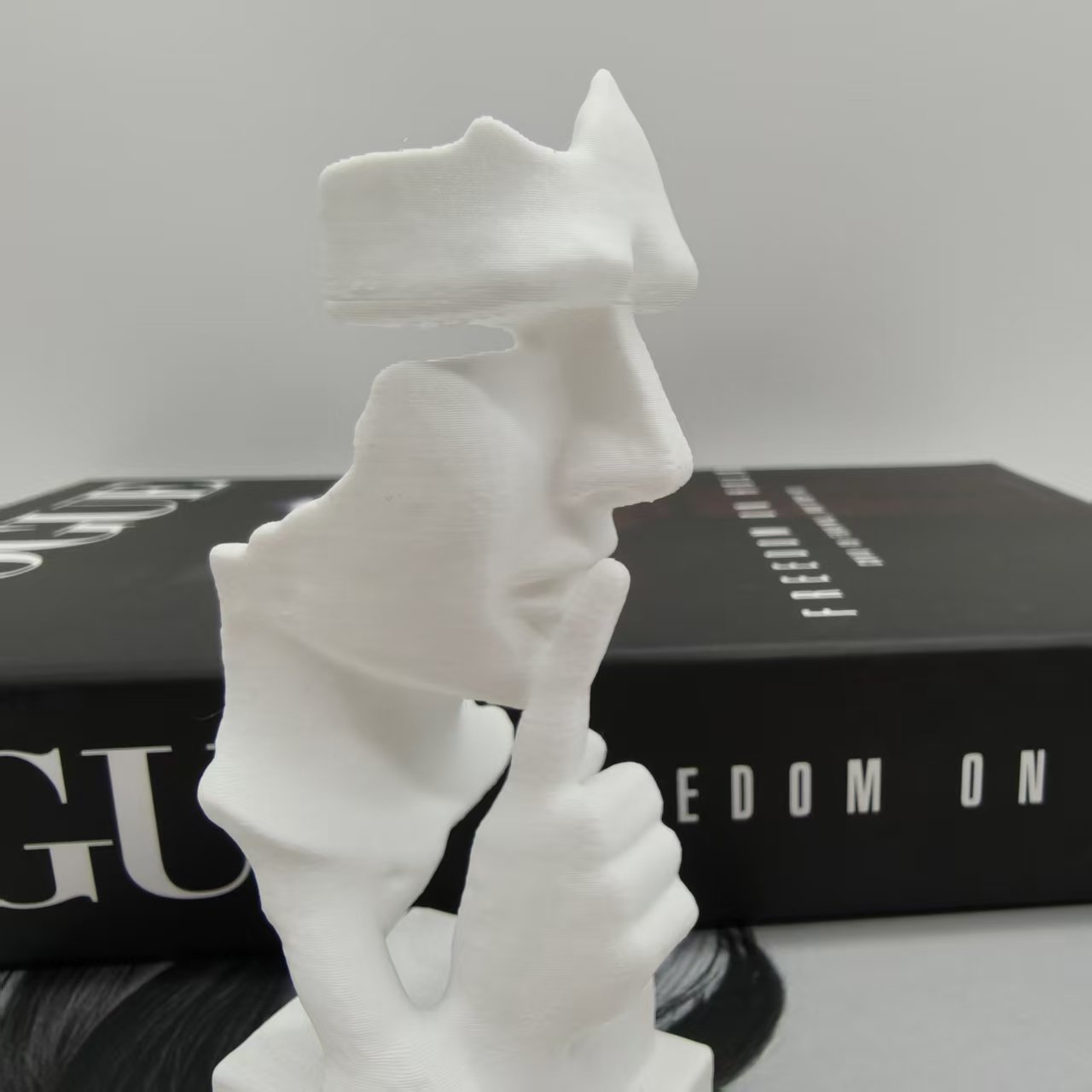 Thinker Statue, Silence Is Gol - 3D Printing Household Items ulasan dan harga