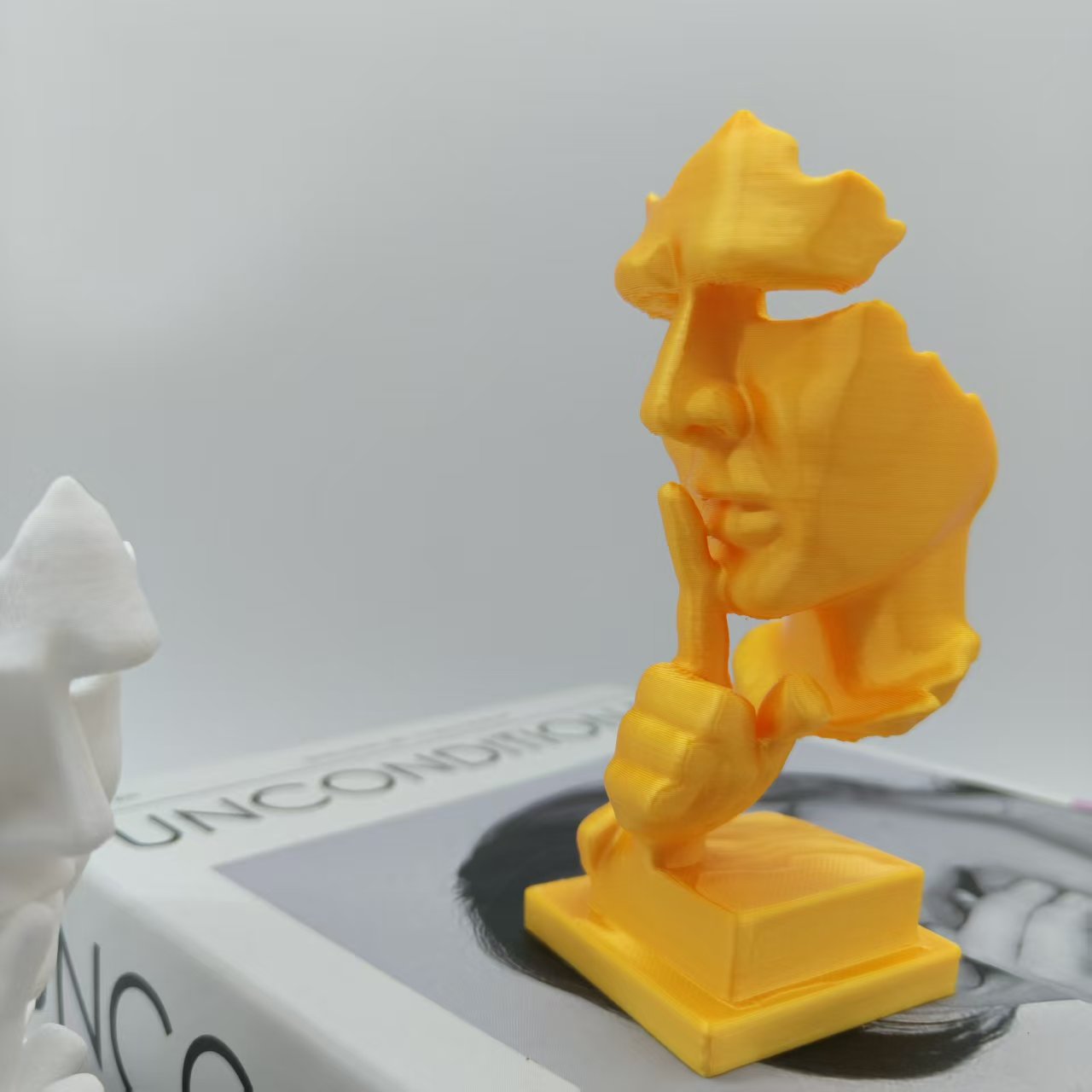 Thinker Statue, Silence Is Gol - 3D Printing Household Items ulasan dan harga