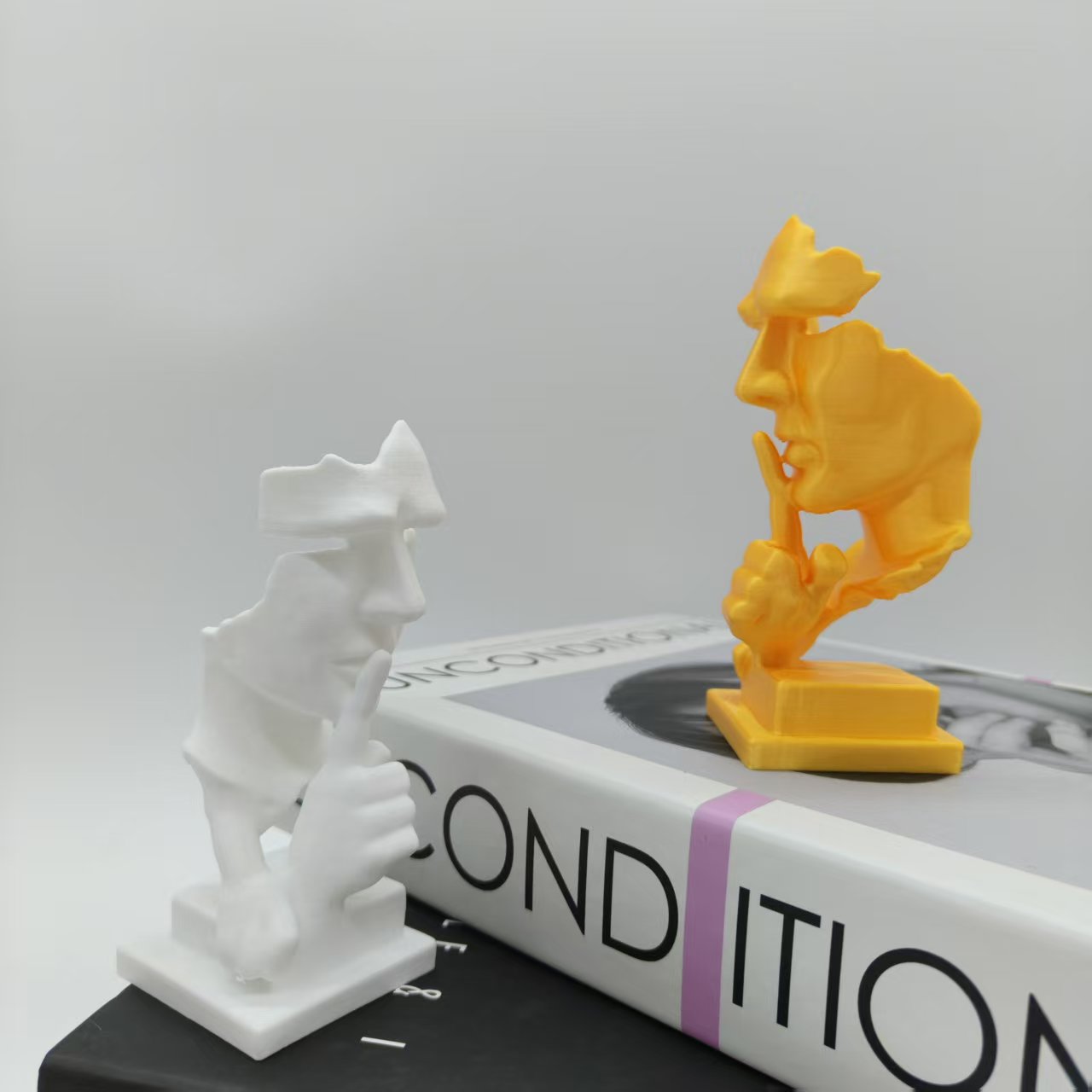 Thinker Statue, Silence Is Gol - 3D Printing Household Items ulasan dan harga