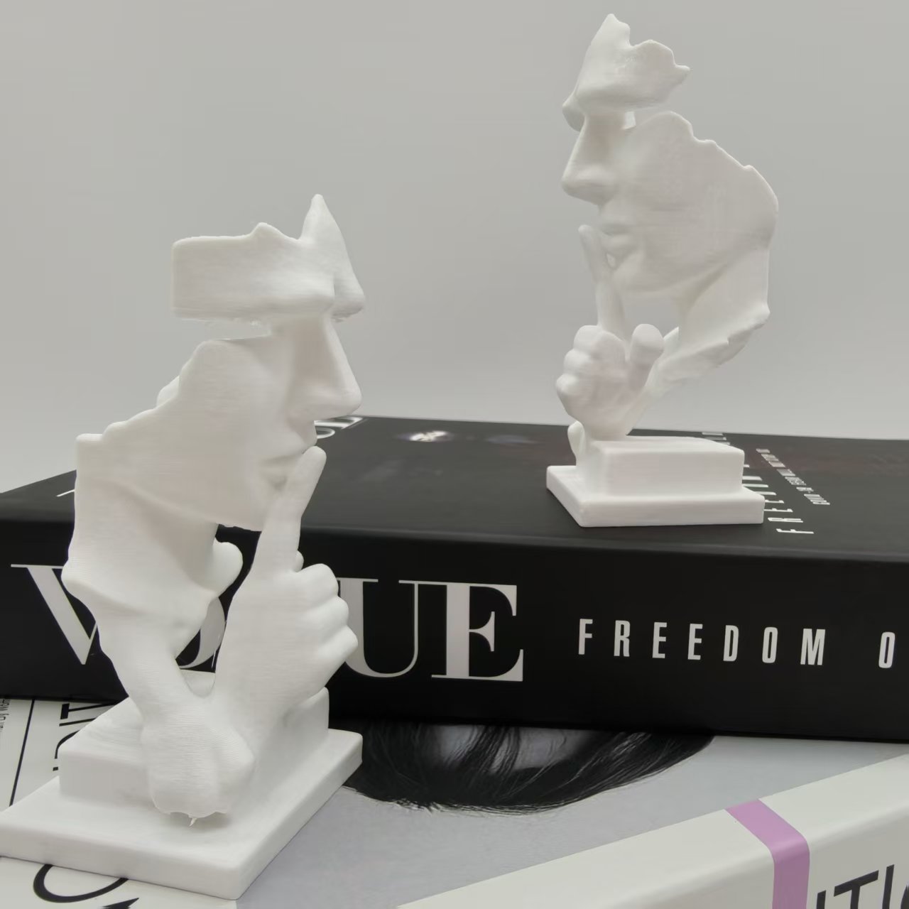 Thinker Statue, Silence Is Gol - 3D Printing Household Items ulasan dan harga