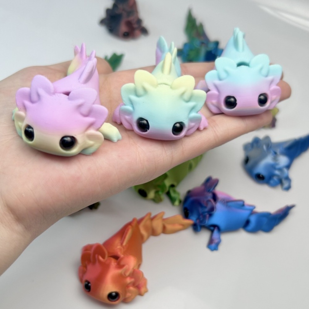 3D Printed Salamander Figures  - 3D Printing Household Items ulasan dan harga
