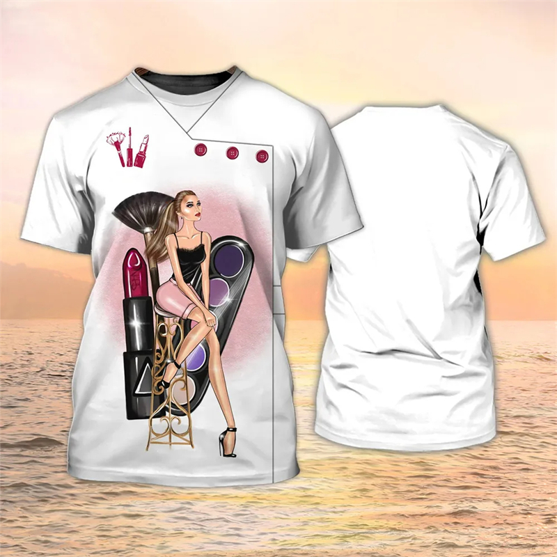 Make Up Artist T-Shirts Cosmet - 3D Printing Maket ulasan dan harga