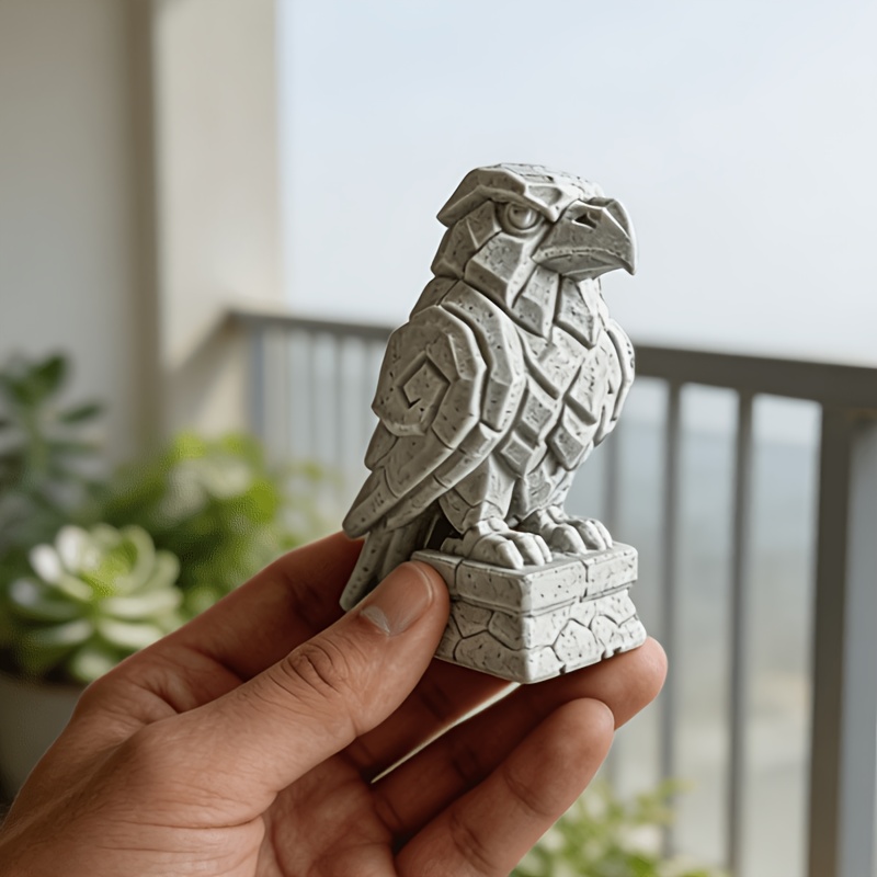 Vintage Stone‑Style Eagle Stat - 3D Printing Eagle ulasan dan harga