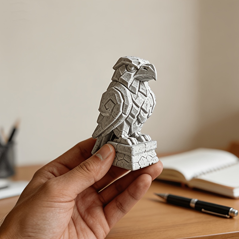 Vintage Stone‑Style Eagle Stat - 3D Printing Eagle ulasan dan harga