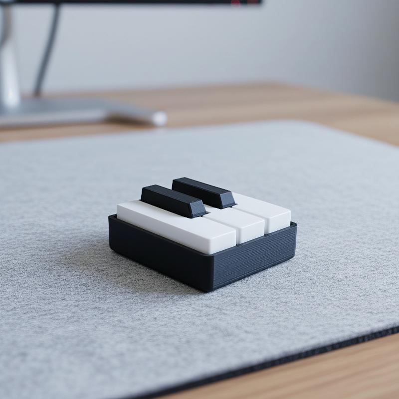 Press-Type 3D Printed PLA Pian - 3D Printing Model ulasan dan harga