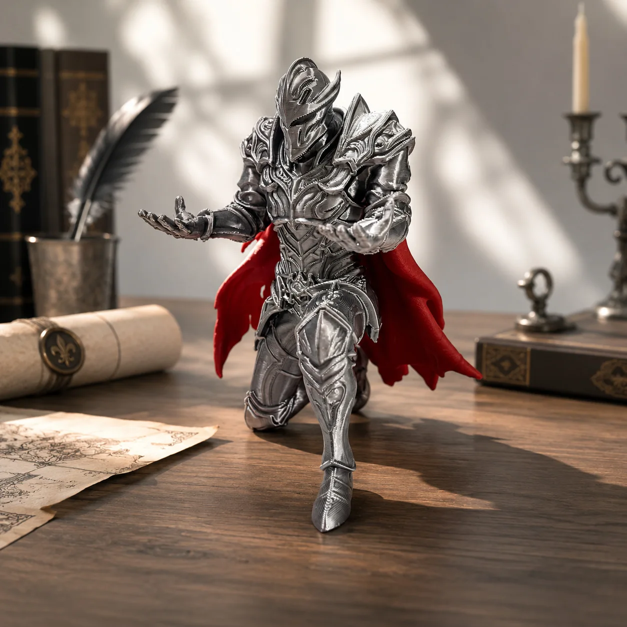 3D printed dark knight pen hol - 3D Printing Knight Armor ulasan dan harga