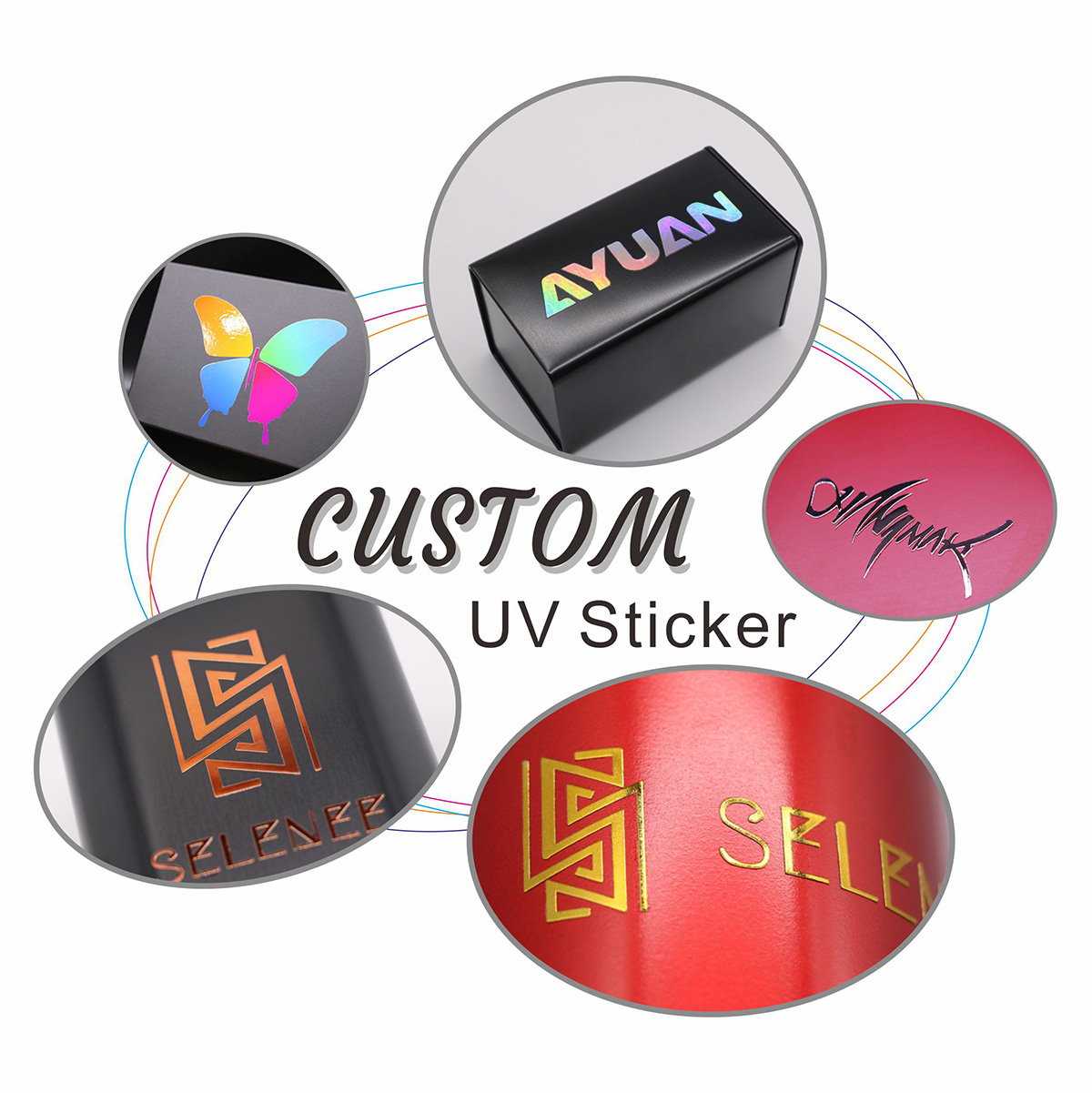 30Pcs Custom UV Stickers Perso - 3D Printing Labubu ulasan dan harga