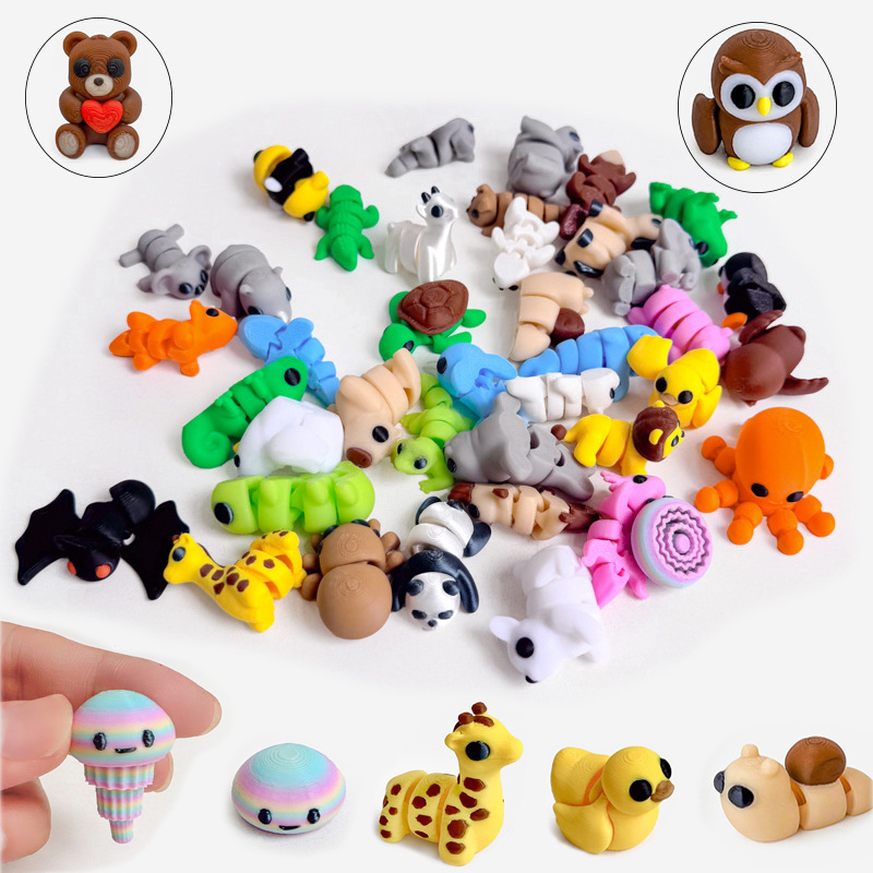 10-50Pcs 3D Printed Colorful M - 3D Printing Household Items ulasan dan harga