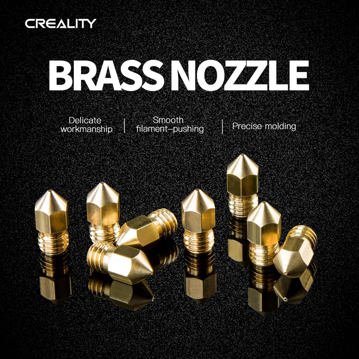 Official Creality Ender 3/Ende - 3D Printer Nozzle Brass ulasan dan harga