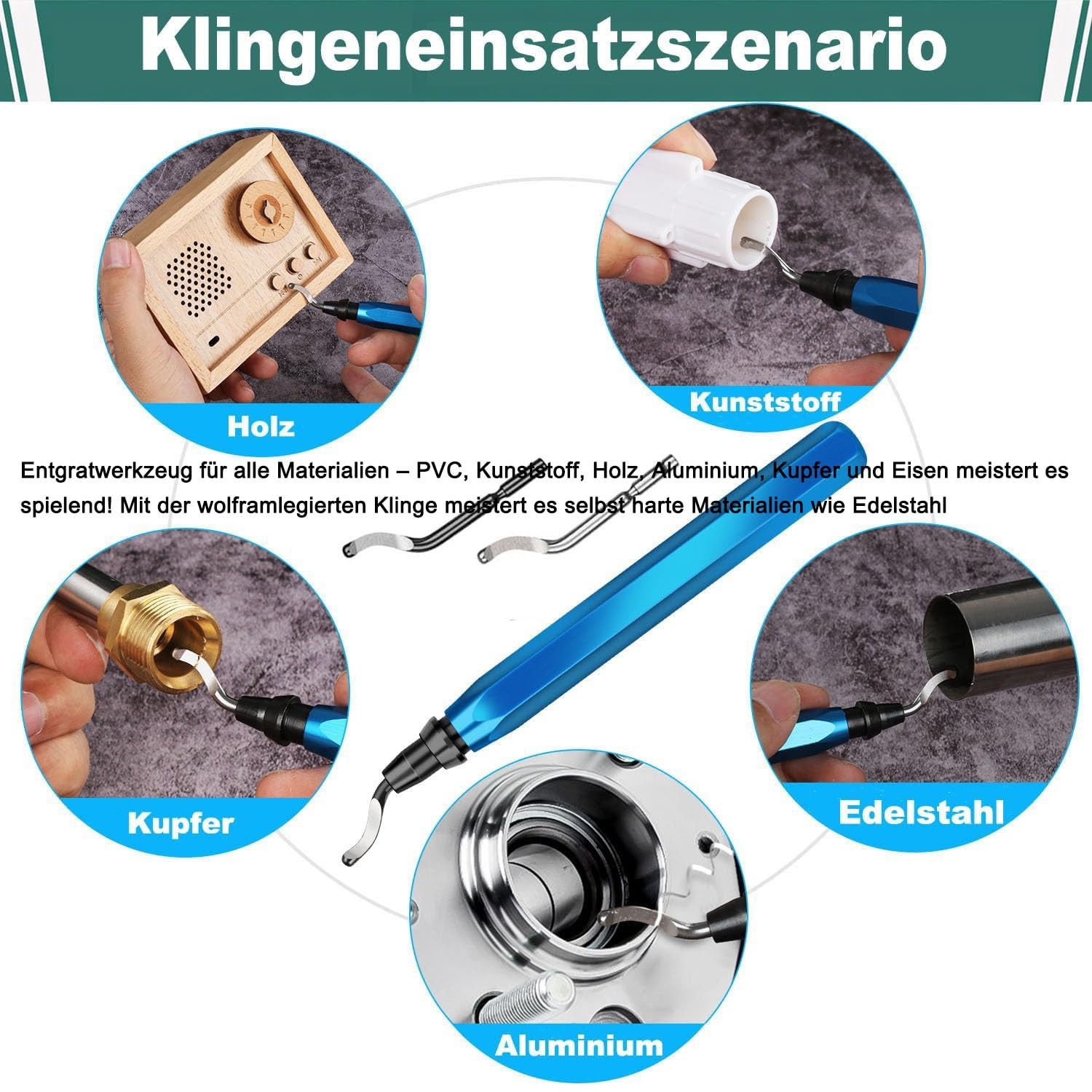 3D Printing Deburring Tool Set - 3D Printing File Free ulasan dan harga