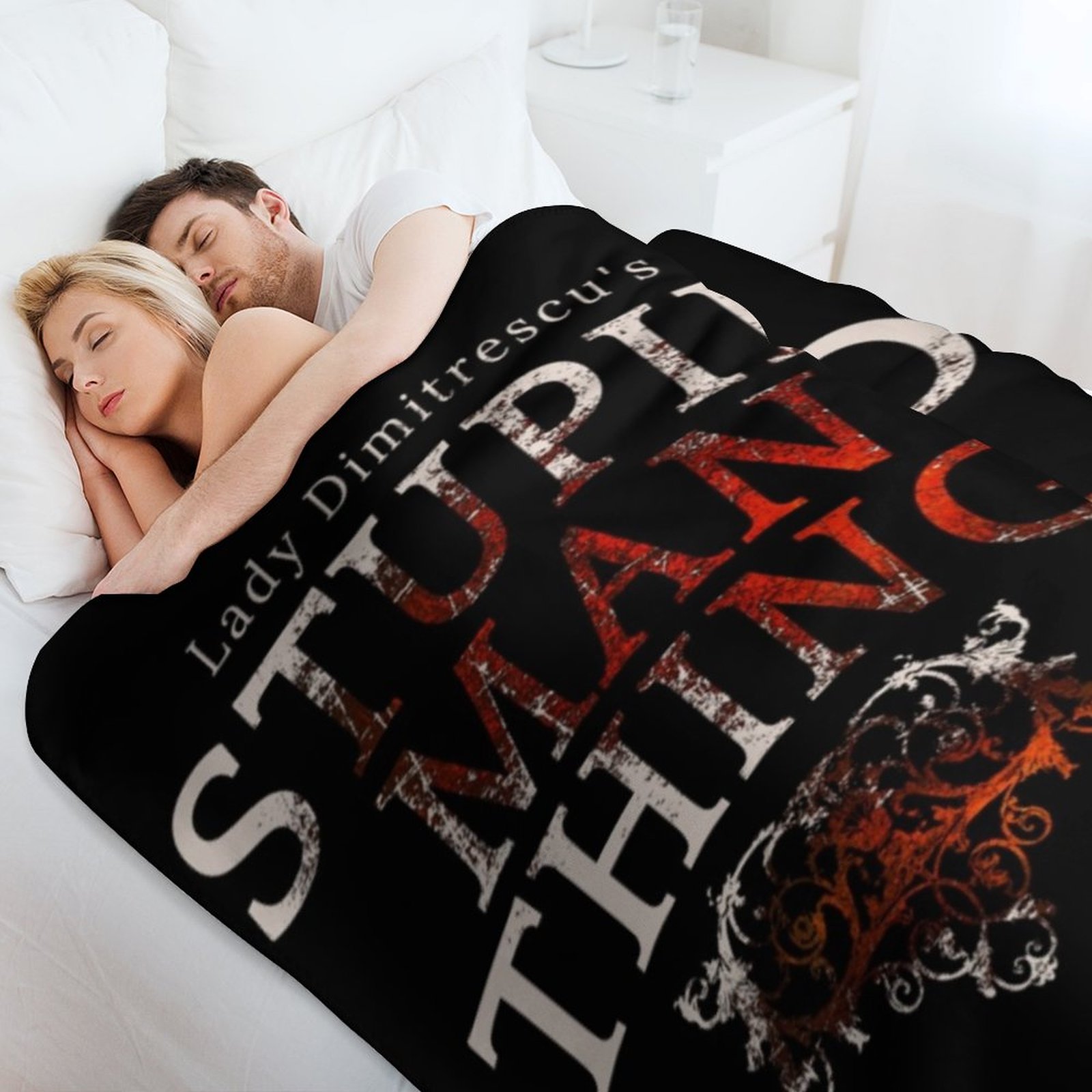 Stupid Man Thing Throw Blanket - 3D Printing Useful Things ulasan dan harga