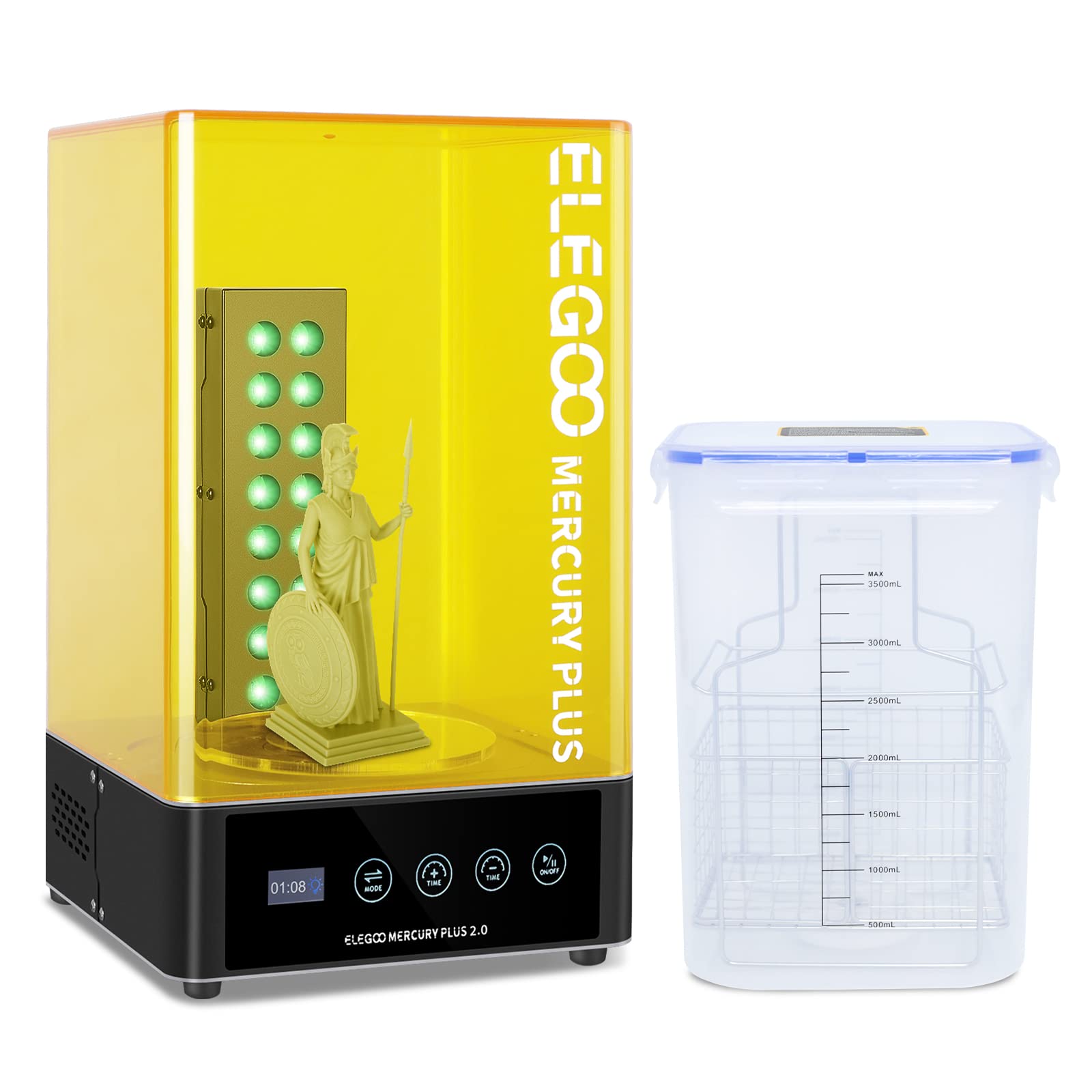 ELEGOO   Plus 2.0 Wash and Cur - 3D Printing Model ulasan dan harga
