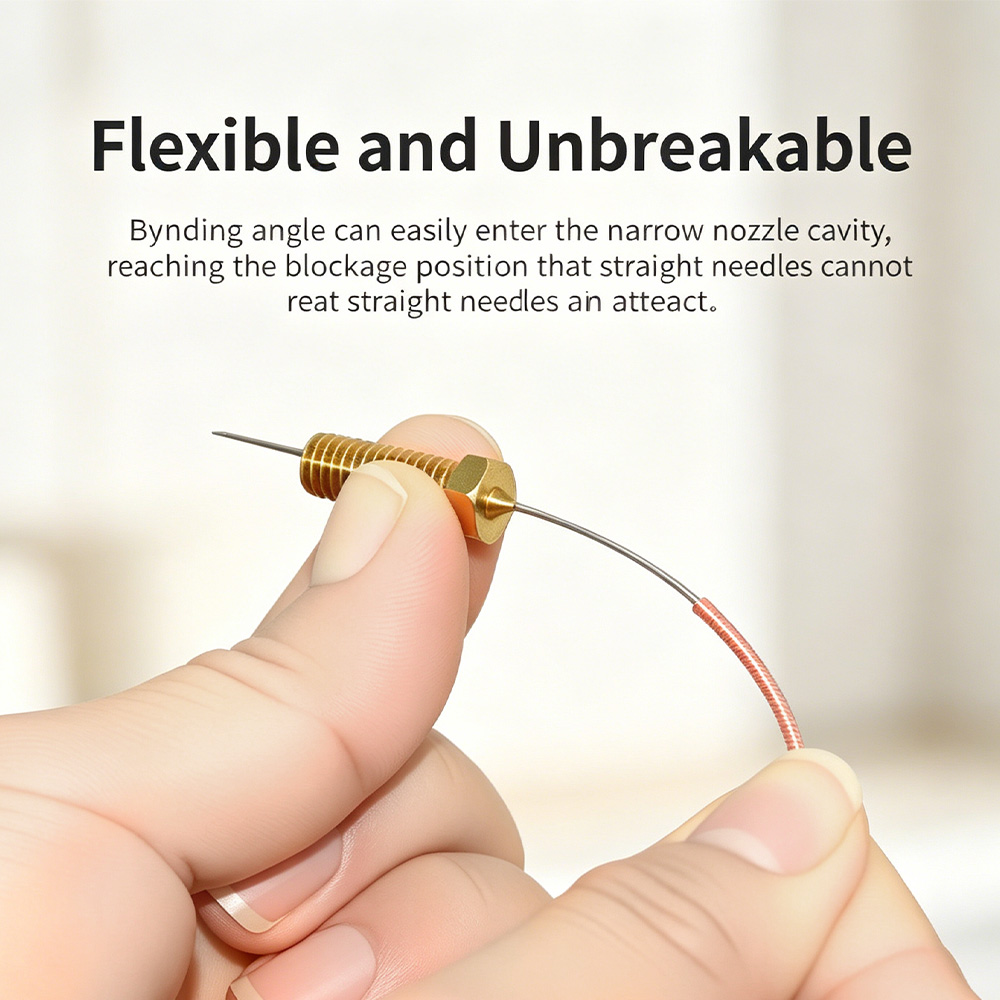 Nozzle Cleaning Needles Tool K - 3D Printer Nozzle Brass ulasan dan harga