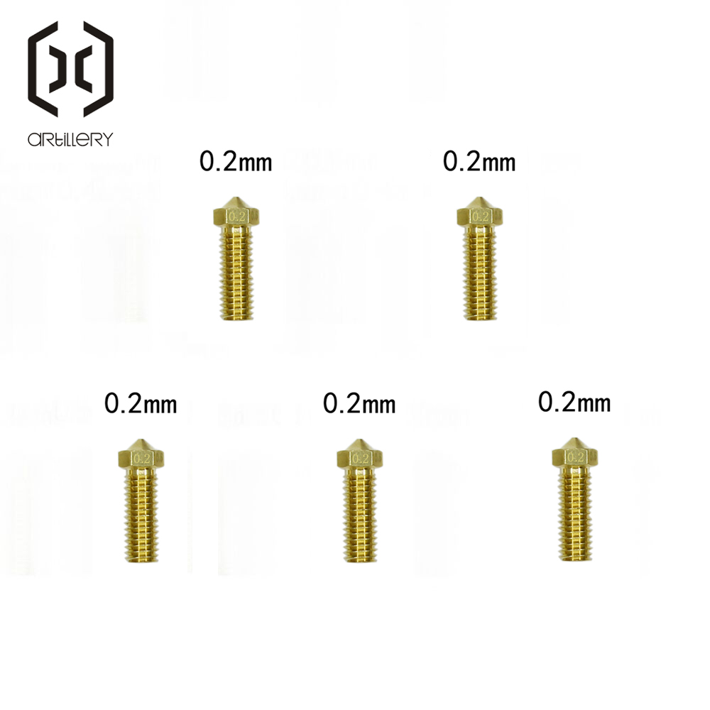 E3D Brass Nozzle 0.2/0.4/0.6/0 - 3D Printer Nozzle Brass ulasan dan harga
