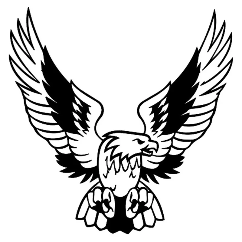 3D Car Sticker Fashion Eagle o - 3D Printing Toys ulasan dan harga