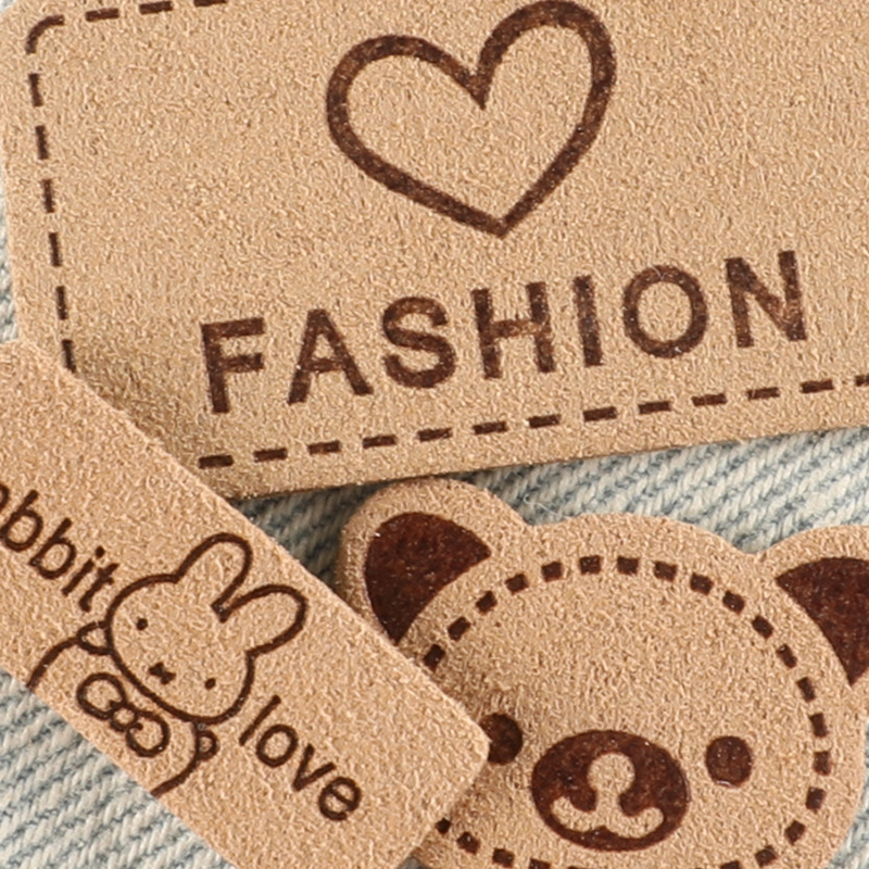 5Pcs Printed Cloth Label Trade - 3D Printing Labubu ulasan dan harga