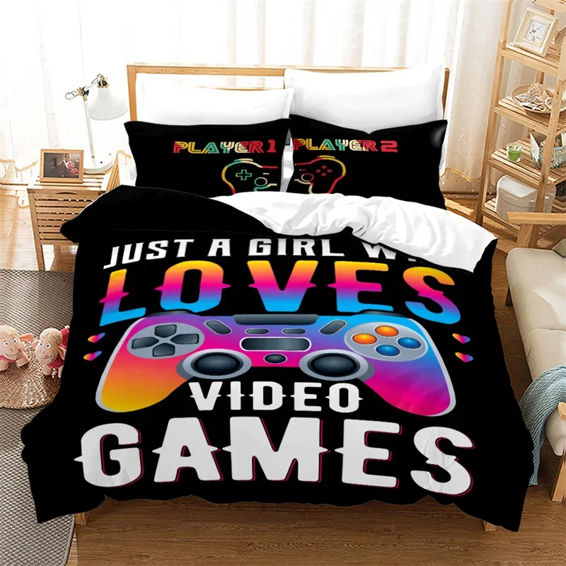 Gamer Duvet Cover Video Games  - 3D Printing Videos ulasan dan harga