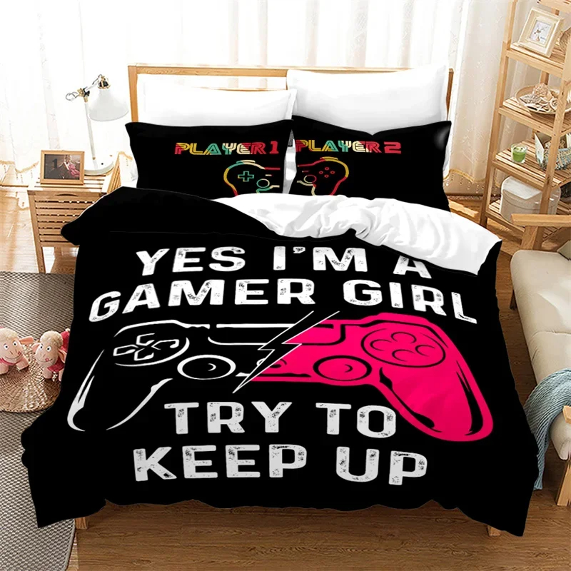 Gamer Duvet Cover Video Games  - 3D Printing Videos ulasan dan harga