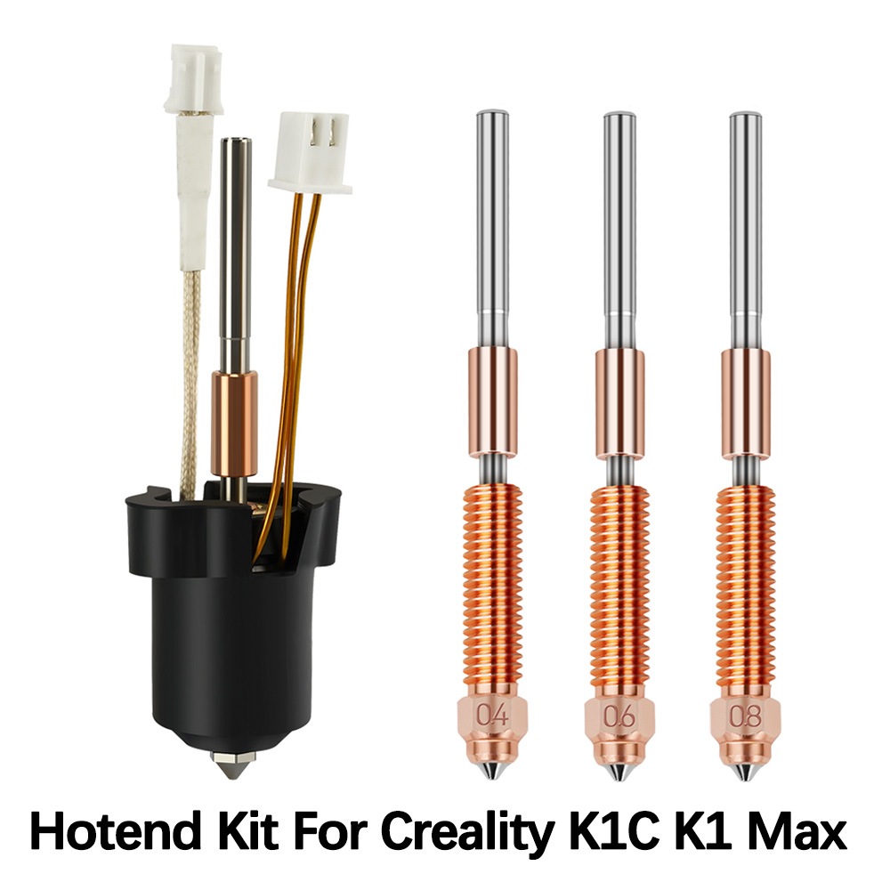 Upgrade Hotend For Creality K1 - 3D Printer Nozzle Brass ulasan dan harga