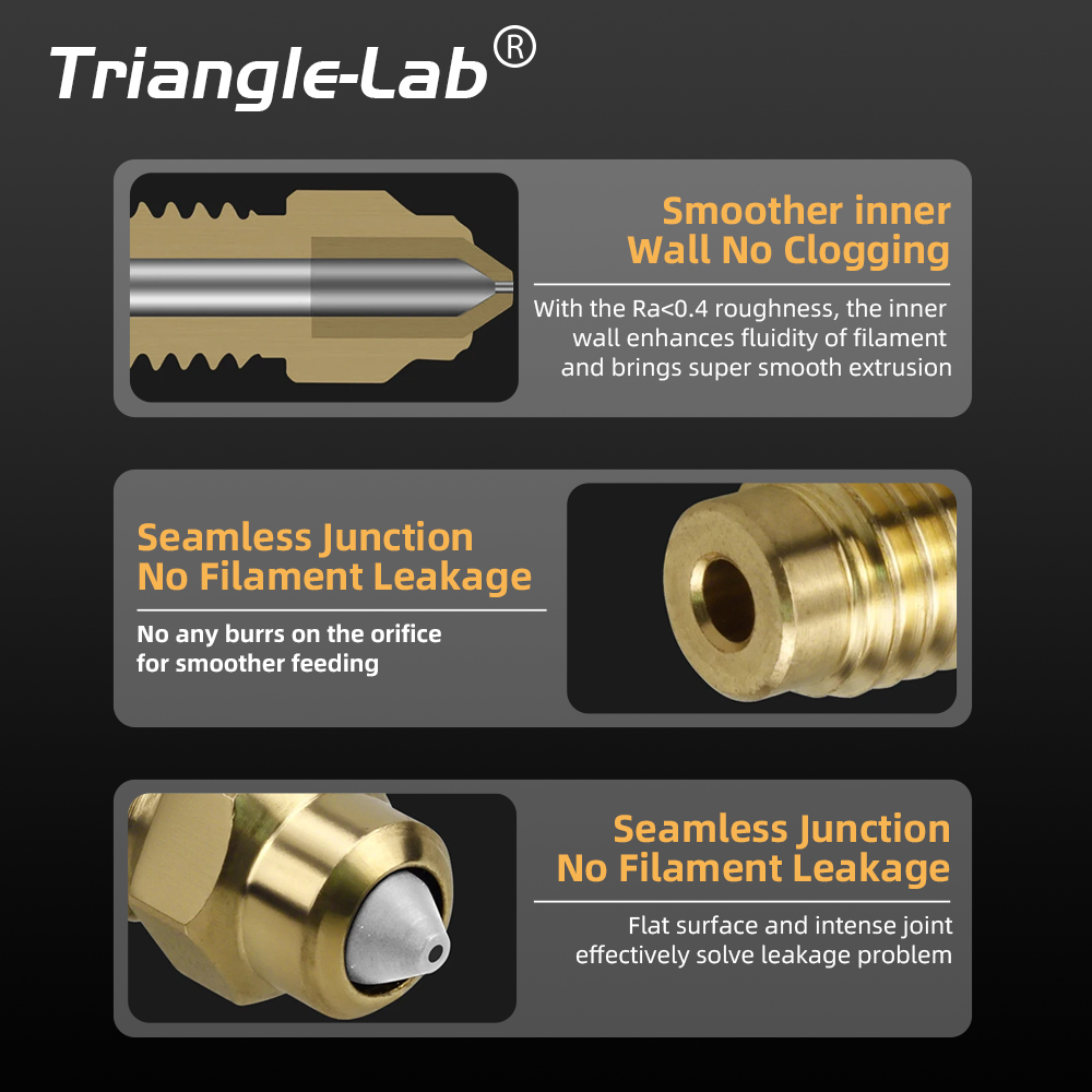 Trianglelab® for Elegoo Centau - 3D Printer Nozzle Brass ulasan dan harga