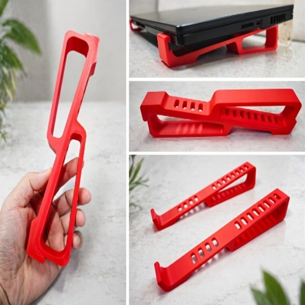 2pcs Universal Portable Desk L - 3D Printing Laptop Stand ulasan dan harga