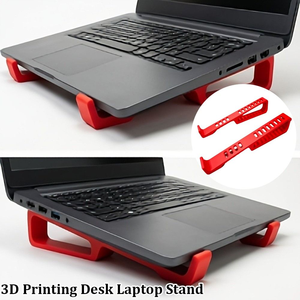 2pcs Universal Portable Desk L - 3D Printing Laptop Stand ulasan dan harga